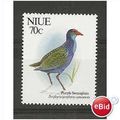SG720 70c Purple Swamphen.Mounted Mint.