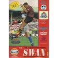 SWANSEA CITY v Carlisle United Programme 1st, S...