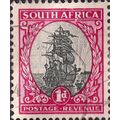 SOUTH AFRICA, Sailing Ship, red 1951, 1d