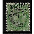 INDIA 1892 2a.6p YELLOW GREEN PERFIN ACL SG 103...