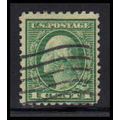 Used 543 1c George Washington Average Plus K3658