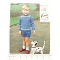Vintage: Emu 6123 DK & 4 ply boy's suit