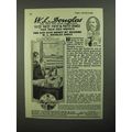 1920 W.L. Douglas Shoe Ad - Holds Its Shape