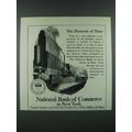 1919 National Bank of Commerce in New York Ad -...