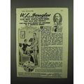 1920 W.L. Douglas Shoe Ad - Shoe That Holds Its...