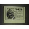 1939 Great Northern Railway Ad - Nature's Splen...