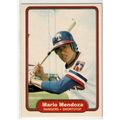 1982 Fleer baseball card 325 Mario Mendoza– Ran...