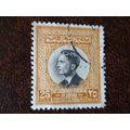 Jordan 1959 King Hussein 25f fine used stamp SG488