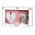 Me to You Tatty Teddy 21st Birthday Mug & Plaqu...