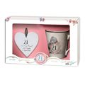 Me to You Tatty Teddy 21st Birthday Mug & Plaqu...