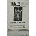 1978 programme Leeds v. Salford