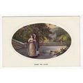 Under the Lilacs Romantic Greetings Art Postcar...