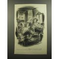 1952 Cartoon by Whitney Darrow, Jr. - Now I see...