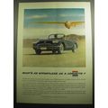 1958 Chevrolet Corvette Ad - What's as effortless as a Corvette