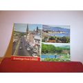 multiview, LARGS, Ayrshire used postcard by Den...