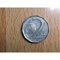 Czechoslovakia Ceska 2001 2 Koruna Coin