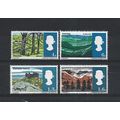 GB.Landscapes set of 4.Mounted Mint.Jul25a