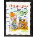 FRA 2002 46c 'STAMP DAY' FINE USED (EBID20314)