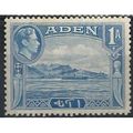 Aden 1939 SG18 1a Pale Blue Mounted Mint .. ..
