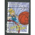AUS 2009 55c 'LETS GET ACTIVE ' FINE USED (EBID...