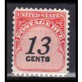 J103 13c Postage Due Barely Clears Fine MNH KA1020