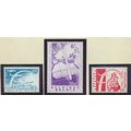 Belgium Stamps Scott #B669 To B671, Mint Lightl...