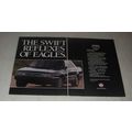 1989 Eagle Premier ES Car Ad - The swift reflexes of Eagles
