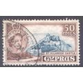 Cyprus 1955 - SG183 - 50c blue & brown - St. Hi...