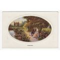 Undecided Romantic Greetings Art Postcard Philc...