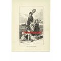 Group Of French Children, France, Book Illustra...