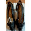 Vintage 1950's Black Shoes
