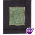 1911 GB EDWARD 1/2D GREEN F/U SG 279