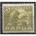 Papua 1932 SG135 4d Olive-Green Mounted Mint ..