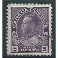 Canada 1922 SG250 5c Violet Fine Used ... .
