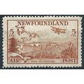 Newfoundland 1933 SG230 5c Red-Brown AIR Mounte...