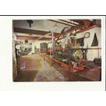 Staffordshire LONGTON Museum Steam Engine Postc...