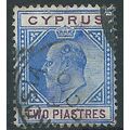 Cyprus 1903 SG53 2pi Blue & Purple Fine Used....