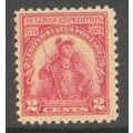 657 2c General John Sullivan Fine MNH Q0913