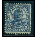 Used 637 5c Theodore Roosevelt Barely Clears M0...
