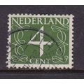 NETHERLANDS 1946 NUMERALS 4c VALUE USED SG639