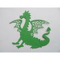 6 x Tattered Lace Die Cuts Dave The Dragon in G...