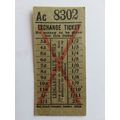 Ledgards Blue Bus Ticket #4