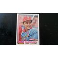 1982 Topps Card # 727 Sixto Lezcano Very Good (...