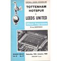 1968/69 Tottenham Hotspur / Spurs vs Leeds Utd ...