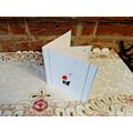 BORDER COLLIE HAND MADE 6" X 6" CHRISTMAS CARD ...