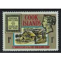 Cook Is. Village Scene 1d. Stamp of 1892 and Qu...