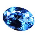 Gleaming 5.45 ct Sea Blue Sapphire Loose Gemstone Cool Blue Fire