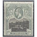 St Helena 1912 SG75 2d Black & Greyish Slate Mo...