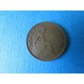 1933 GEORGE V HALFPENNY FREE POST. AAK