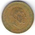 Espagne 1 PESETA 1966